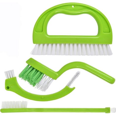 Kit de Brosse pour Les Joints Carrelage Fenêtre Nettoyage des Jointures dans Salle Cuisine et Ménage Elimine Moisissure 4 Pcs (1/5)