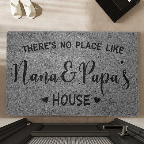 New style entrance mat/bathroom rug/PVC loop mat/toilet anti-slip doormat - Dark gray - 4060CM loop