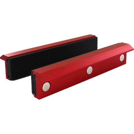 Mors Pour étau En Aluminium. Avec Protection En Caoutchouc Pour Protéger Les Objets Délicats Ou Fragiles. Largeur: 150 Mm.
