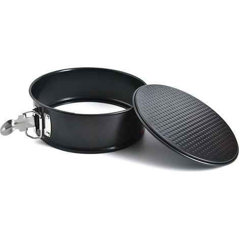 Moule à charnière rond, en acier inoxydable, noir, 18,5 cm (LGL) (1/4)