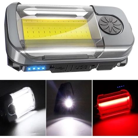 Lampe d'inspection LED rechargeable magnétique sans fil USB (1/5)