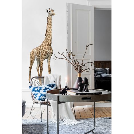 Sticker Autocollant Photo Girafe Géante 60x170cm - Déco Murale et Vitres Animale Unique et Originale (1/4)