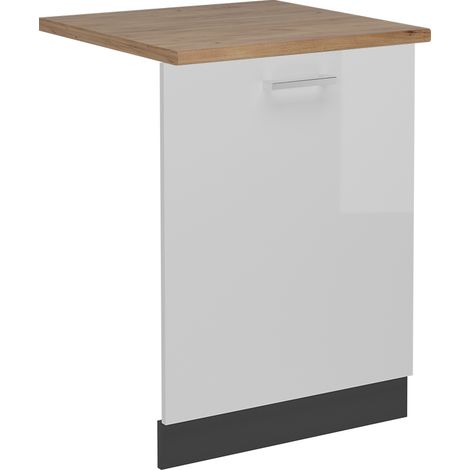 Coperchio per lavastoviglie R-Line, Bianco lucido, 60 cm , PL Rovere, Vicco