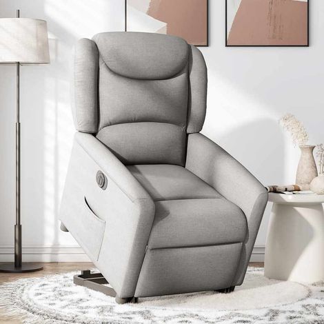 Maison Exclusive - Relaxsessel mit Aufstehhilfe Elektrisch Wolken