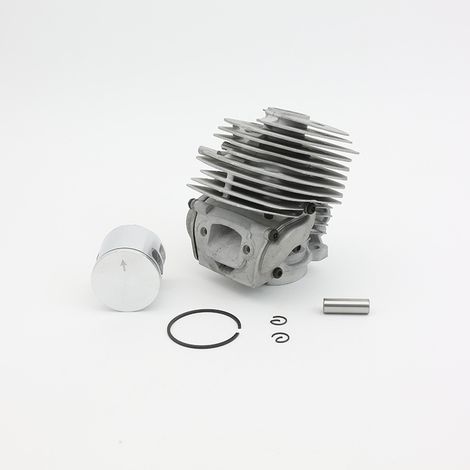 Husqvarna 555 560 562 petrol chainsaw with 46 mm cylinder assembly, cylinder block replacement with X-Torq technology.