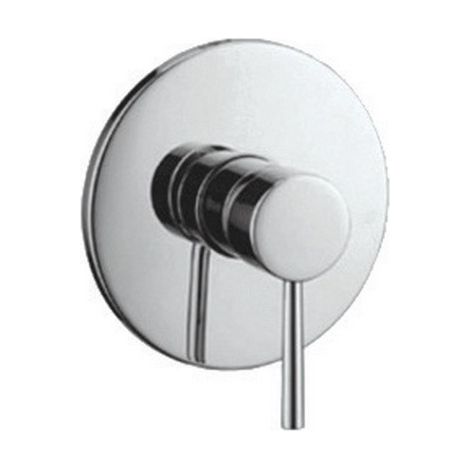 Miscelatore doccia da incasso in acciaio inox finitura cromo KAM-ARTE CROMO kamalu