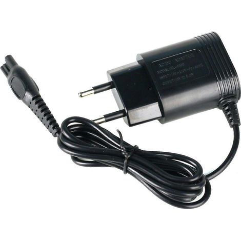 Adaptateur secteur HQ8505 15 V 5,4 W pour rasoirs PHILIPS HQ8500, HQ6070, HQ6075, HQ6090, PT860 et AT890 (prise européenne). (1/4)