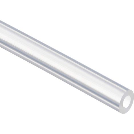 Silicone Tuyau 3.1mm ID x 6.3mm OD 6.6pied(2m) Transparent (1/4)