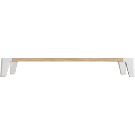 Supporto per monitor Inline Podest in legno chiaro 554 mm di larghezza