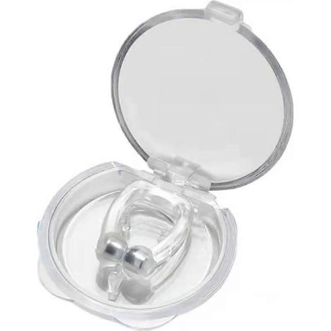 Pince-nez magnétique en silicone anti-bruit, solution confortable et efficace (lot de 4) (1/2)