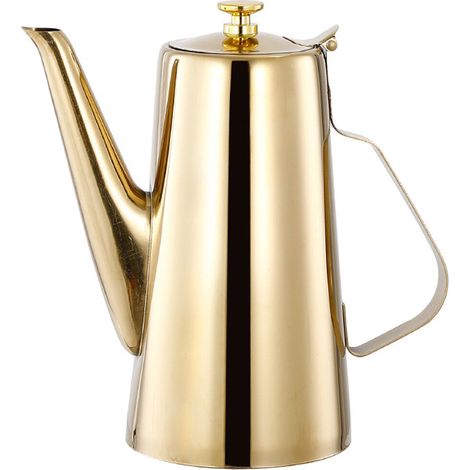 Bouilloire En Acier Inoxydable - 1,5 L - Filtre Intégré - Poignée Antibrûlure - Pour Thé Café Eau Chaude - Unité (1/5)
