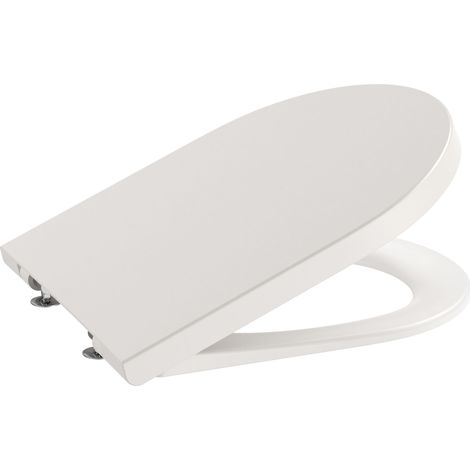 Abattant et couvercle de siège INSPIRA ROUND - ROCA Couleur : Beige (1/2)