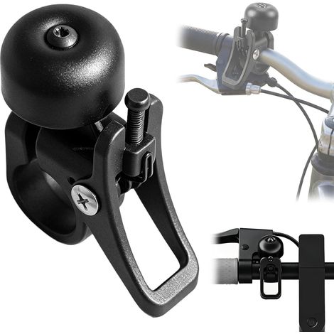 Scooter Trottinette Électrique, Cloche de Vélo en Aluminium Classique, Accessoire Compatible avec PRO, PRO2, 1S pour Trottinettes Électriques (1/5)