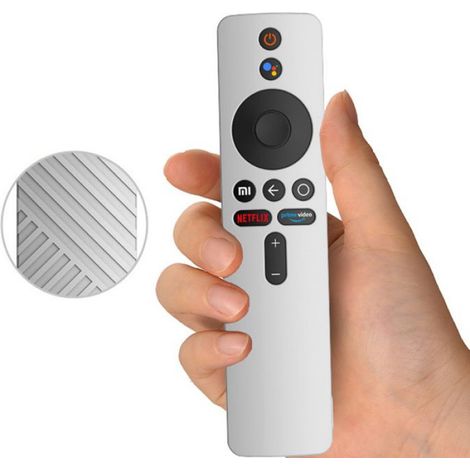 Coque de protection pour télécommande Xiaomi 4K TV Mi Box S Blanc (1/5)