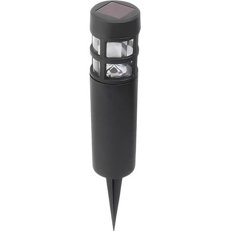 Borne Solaire - 3000 K - IP44 - Pour Allées Patios Et Sentiers - 1 Pièce (1/5)