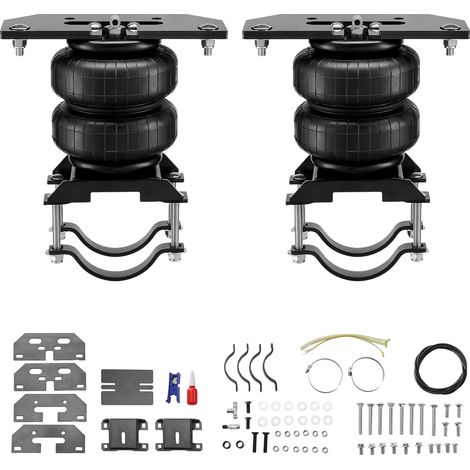 VEVOR Kit di Sospensione Airbag, Kit di Sospensioni Pneumatiche Compatibile con Dodge Ram 2500 4WD 2003-2013, Dodge Ram 3500 4WD 2003-2018, Carico 2267,96 kg, da 5 a 100 PSI Sospensioni Pneumatiche