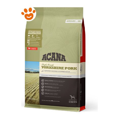 Acana Dog All Breed Singles Yorkshire Pork  - Acana Dog All Breed Singles Yorkshire Pork - Sacco Da 2 Kg