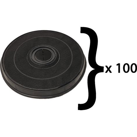 Ersatzteil - Lot de 100 filtres  charbon type E233 FAC519 EFF57  231X28 mm -  -