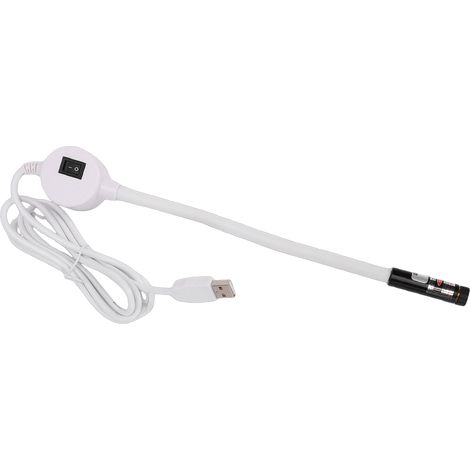 Lampe de positionnement pour machine à coudre, avec base magnétique, prise USB, 5 mW, lumière rouge, guide de couture et outil d'aide au quilting en ligne droite (1/5)