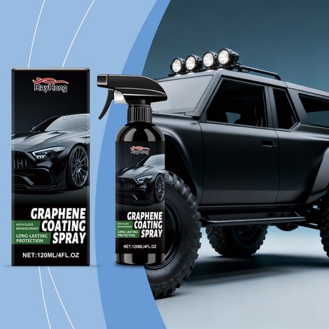 Car Paint Gloss Coating Spray - 120ml (Car Gloss Nano Cleaning Technology Coating Care and Maintenance Spray) -- BIEMMEDUE (1/5)