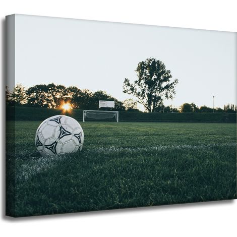 Impression sur toile Football Jeunesse 40x30 cm