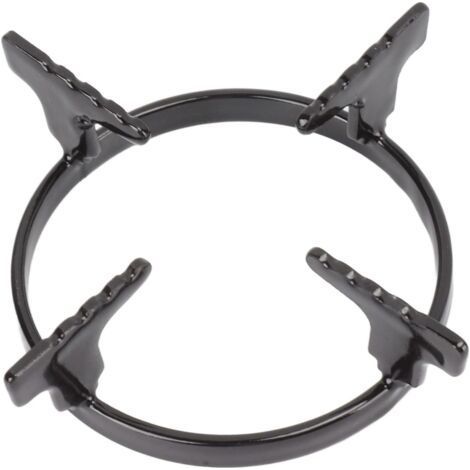 Cast Iron Wok Holder Ring Gas Stove Burner Grate, Universal Cast Iron Wok Ring Holder for Kitchen, Gas Stove Replacement Accessories (1/5)
