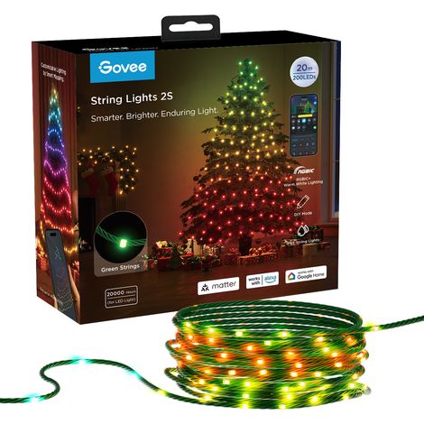 Govee H80C4 Tira de luz inteligente Wi-Fi/Bluetooth 15 W
