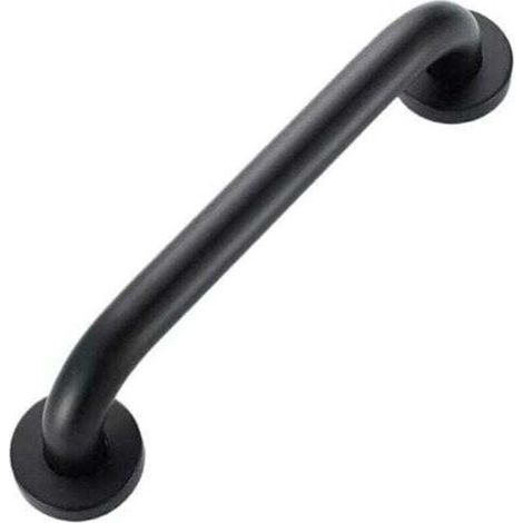 Barre D'Appui En Acier Inoxydable 50 Cm Pour Salle De Bain Toilettes Sécurité Seniors Handicapés Enfants Grossesse Noir - (1/4)