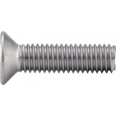 200 Vis à Métaux Tête Fraisée Phillips 5 x 55 mm - DIN 965 - ISO7046 - NFE25-119 - UNI 7688 - Inox A2 - D-Work