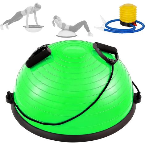 Palla Equilibrio Half Balance Ball fino a 200 kg Mezza palla Pieghevole (1/5)