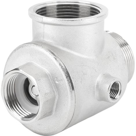 Clapet anti-retour cinq voies DN40, vanne spéciale pompe à fréquence variable, clapet fileté pour circuit hydraulique. (1/5)