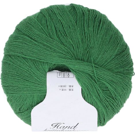 Fil vert pour crochet, laine lavable à la main, matière douce et respirante, idéal pour tricoter coussins et pulls (1/5)