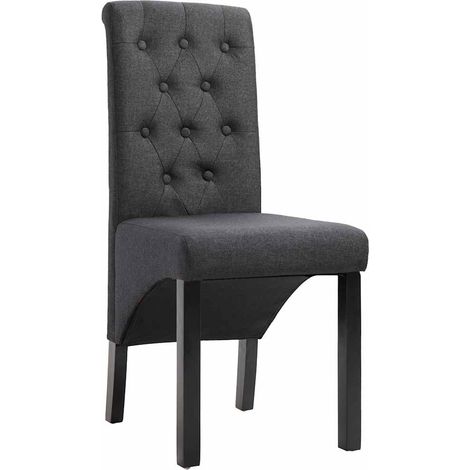 Maison Exclusive - Sillas de comedor giratorias 4 unidades tela g (1/5)