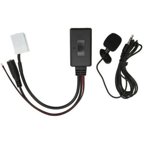 12Pin Autoradio RD4 Bluetooth Musique Aux Audio Cble Adaptateur Remplacement pour Citroen C2 C3 C4 C5 C6 C8Avec Microphone (1/5)