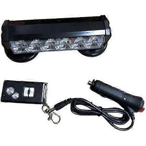Lampe torche magnétique puissante pour voiture, 6 LED, feux de signalisation d'urgence pour coffre de voiture (1/4)