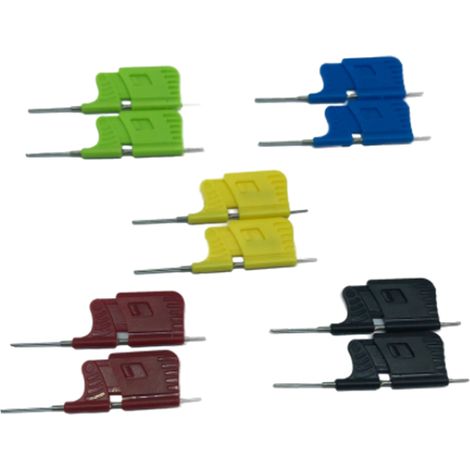 Clip universale per test di chip, piccola clip SDK08, set di clip, gancio, test elettrico (1/5)