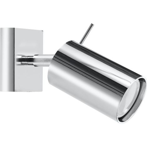 Lampada da parete Mirax 1 GU10 cromata Lumilo 07.291.27 (1/5)