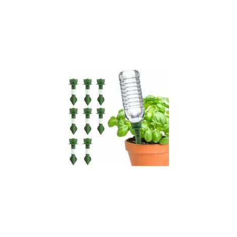 8 Pack Spike arrosage Automatique des Plantes, Pots d'arrosage en céramique, arroseur Automatique de Plantes de Vacances Goutte à Goutte, système d'arrosage d'irrigation