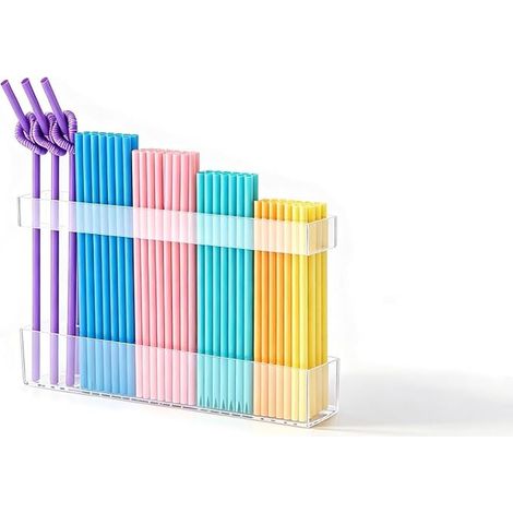 Rangement pour pailles, Plan de Travail et Placard. (1/5)