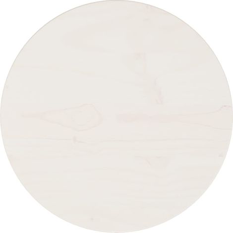 Vidaxl – Plateau de table rond en bois massif de pin Ø30x2,5 cm – Stable et facile à nettoyer – Pour tables à manger et basses (1/5)