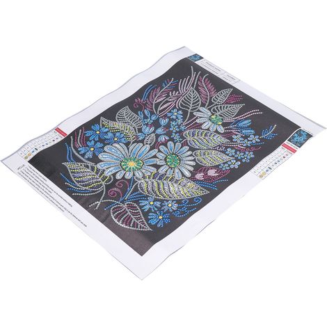 Tableau Strass Fleur 5D à Peindre Lumineux la Nuit pour Décoration Chambre (1/5)