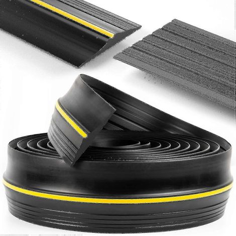 Joint d'étanchéité pour porte de garage, 3 mètres 89 millimètres, flexible, durable et facile à installer. (1/5)