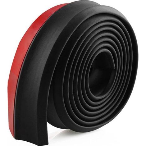 Joint De Porte - Silicone - 3 M - Pour Portes D'Entrée Et Extérieures - Autocollant - Isolation Contre Le Froid Le Vent Et Le Bruit (1/3)