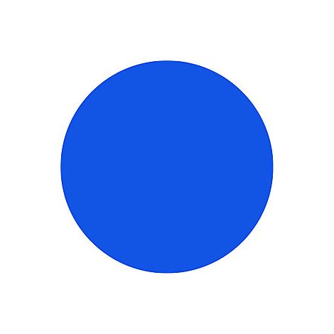 Símbolo magnético CÍRCULO  Ø 30 mm  UE 20 unid  azul