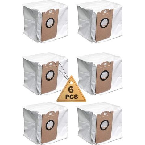 Confezione da 6 sacchetti per aspirapolvere Proscenic M7 Pro, impermeabili, di grande capacità, compatibili con l'aspirapolvere iHome AutoVac Nova. (1/5)