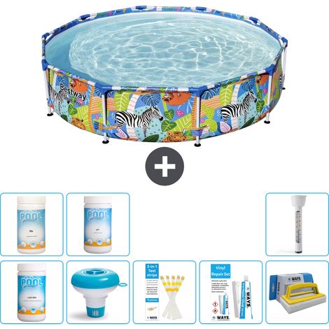Bestway Bestway Steel Pro Ronde - Jungle - 305x66 cm - 9-pièces  S43327 (1/5)