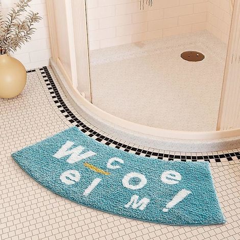 Tapis de bain antidérapant pour salle de bain pour douche (1/4)