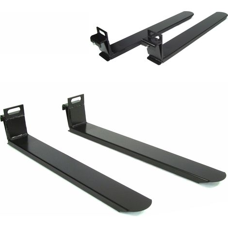 Palettengabel 112cm für Minibagger MB-600 Gabelzinken Bagger Staplerzinken Planierschild 56225 (1/5)