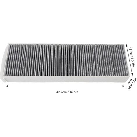 Ortviai Filtre à charbon actif pour hotte de cuisine universel KF3 pour Bora Pure Puakf – haute efficacité (1/4)