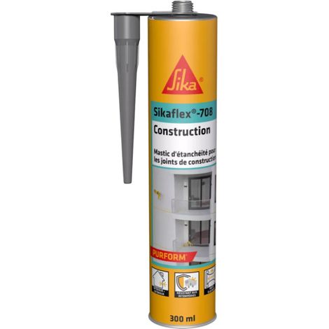 SIKA Sikaflex 708 Bau-Fugendichtstoff - Betongrau - 300ml